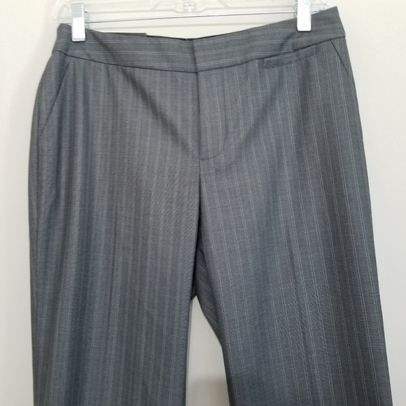 NWT Express Gray Editor Flare Leg Career Pant - Picture 4 of 6